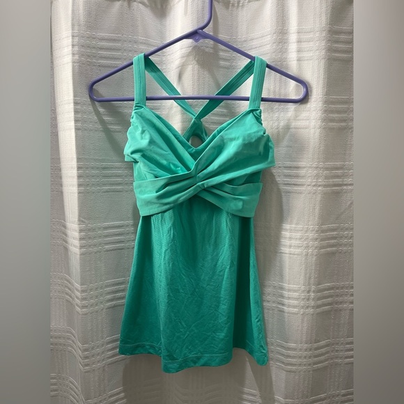 Lululemon Wrap It Up Tank Bali breeze size 4 - Picture 2 of 9